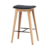 Nordic Bar Stool – Oak with stitches