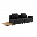 Cobana Lounge Sofa – 3 Pers. M. Sidebord Inkl. Puder